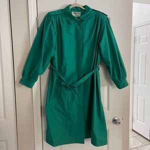 Vintage 80’s Weather Wise by Micki Teal Rain Coat